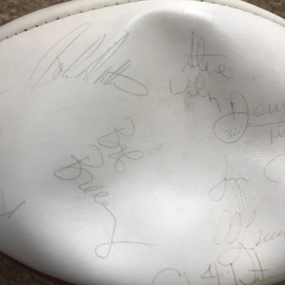 Vintage 1980's Dallas Cowboys Autographed Signed Football - No COA - Picture 4 of 16